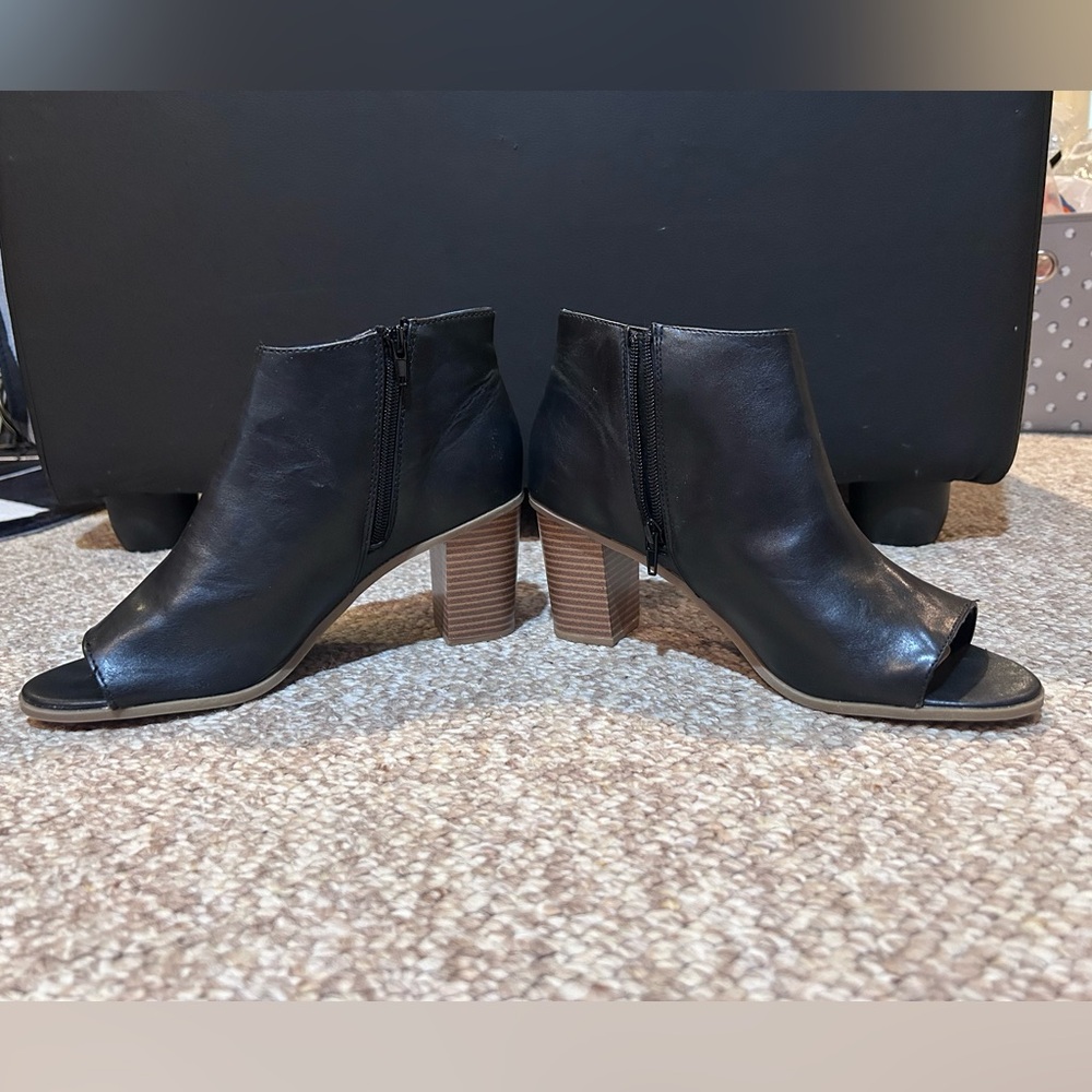 REPORT Peep-Toe Ankle Boots, 10, NWOT